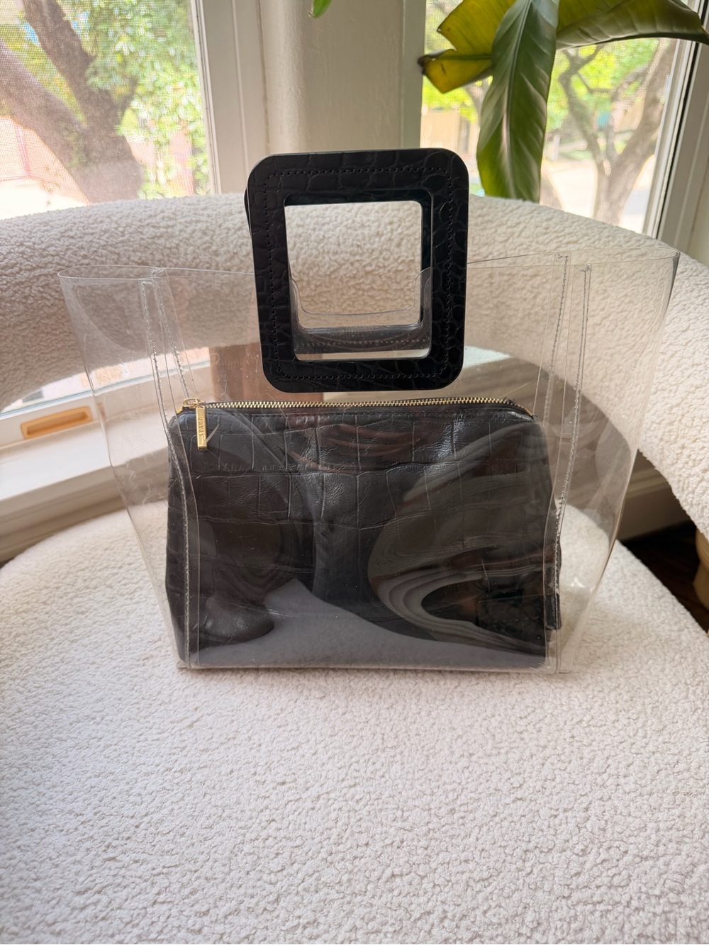 Shirley Transparent Tote
STAUD